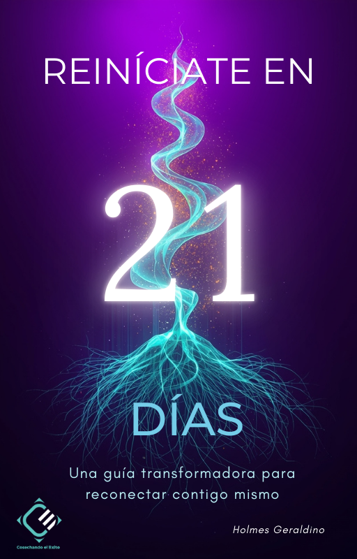 Portada del ebook Reiníciate en 21 Días, de Holmes Geraldino